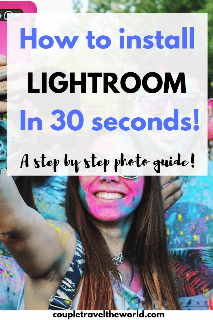 Lightroom in 30 seconds guide