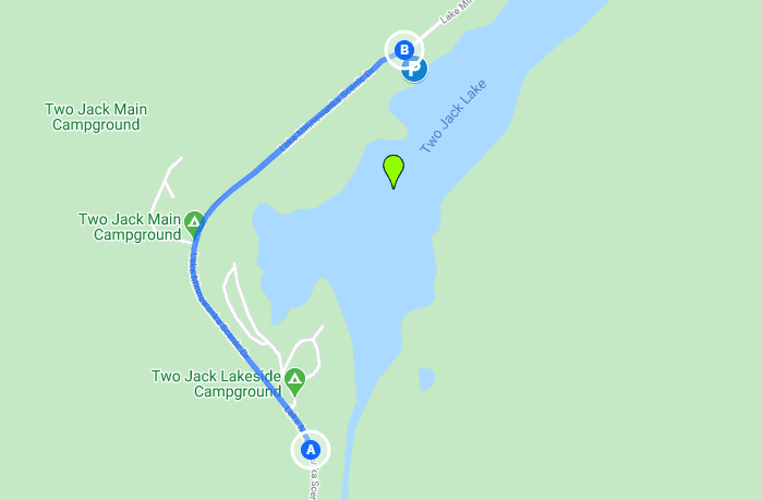 two-jack-lake-hiking-trail-map