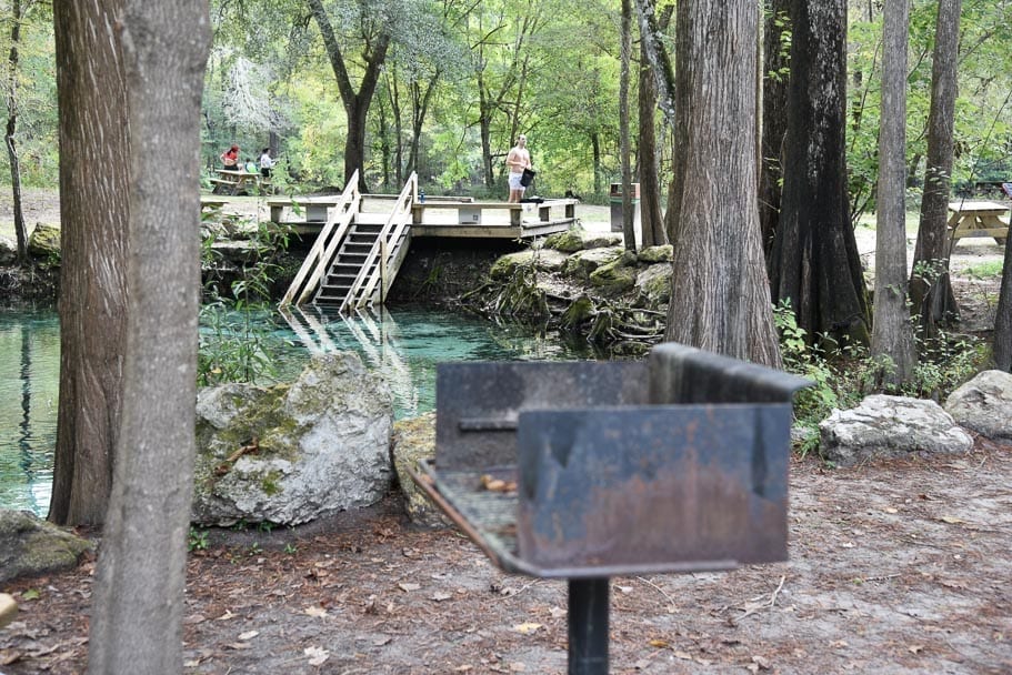 Ginnie-Springs-camping-bbq