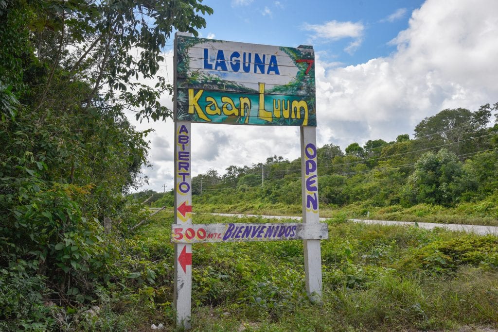 Laguna-Kaan-Luum-Tulum-entry-sign