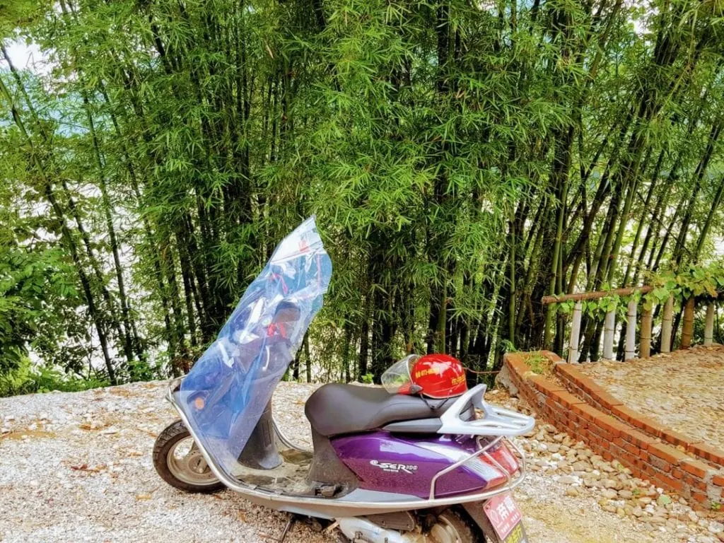 rent scooter guilin, guilin motorbike rental, yangshuo bike riding