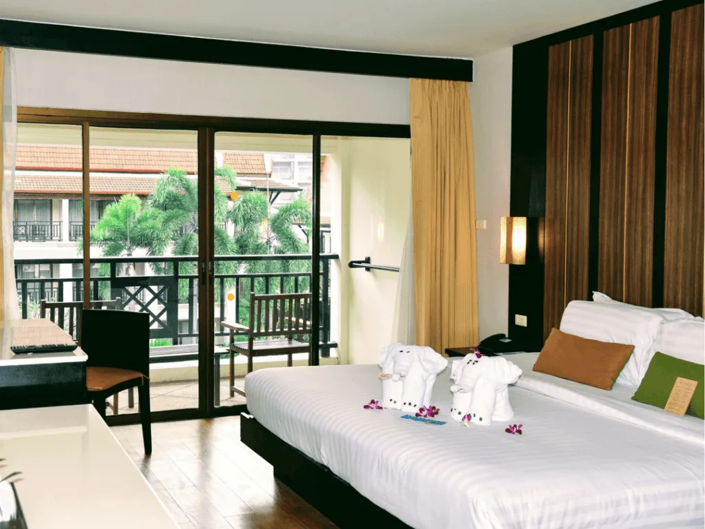 An-image-showing-the-deluxe-pool-view-rooms-at-Deevana-Resort-and-Spa