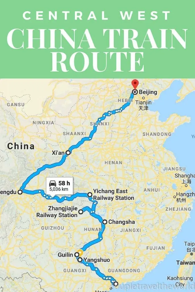 Train Route China