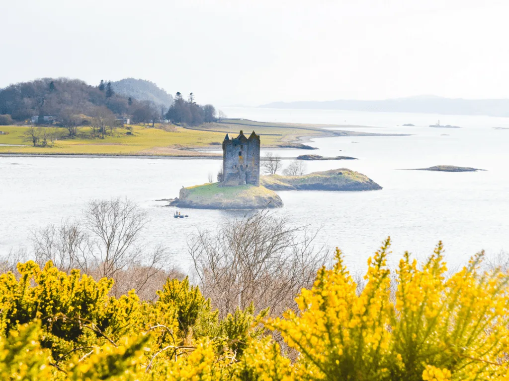 An-image- of-Castle-Stalker-Scotland-Roadtrip