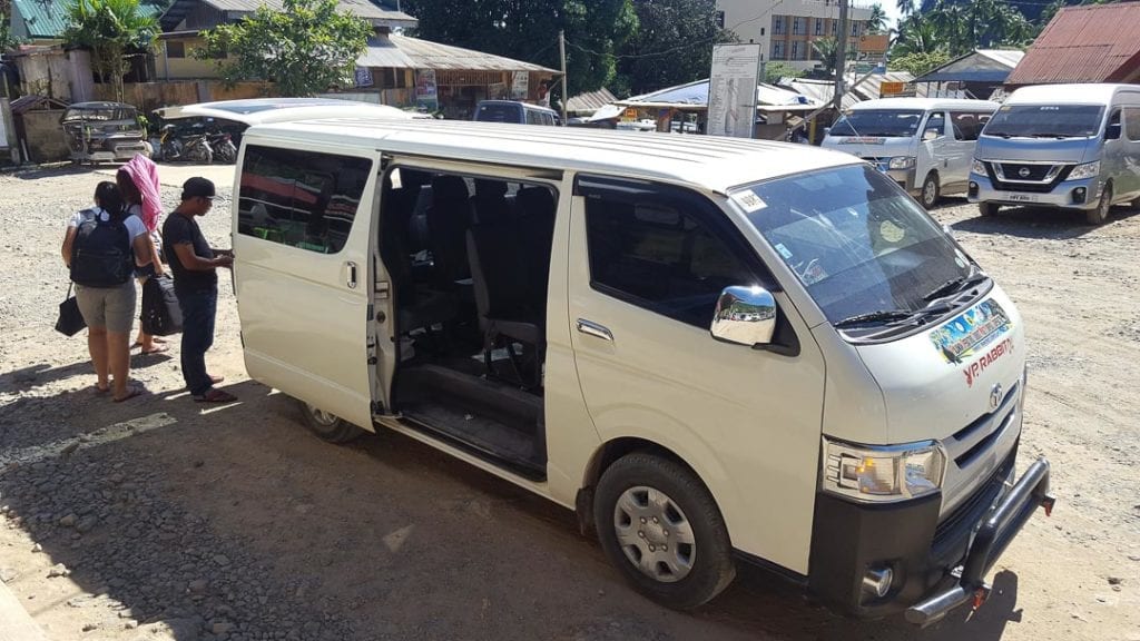 Puerto Princesa minivan, El Nido minivan