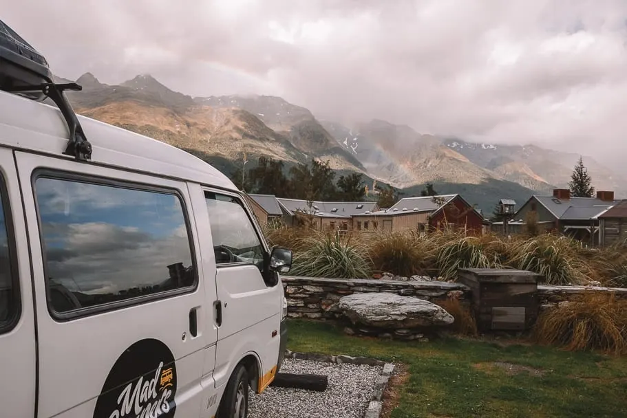 headwaters-glenorchy, best-glenorchy-campsite, best-queenstown-campsite, mad-camperz