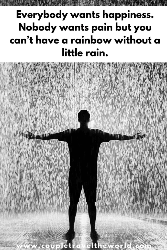 sad rain quotes love