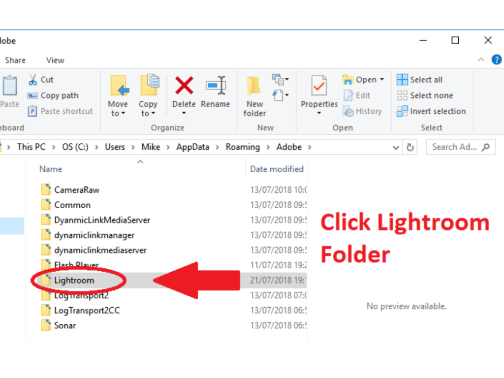 click-show-lightroom-presets-folder