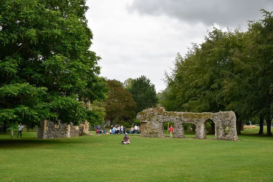 Abbey Gardens Ruins