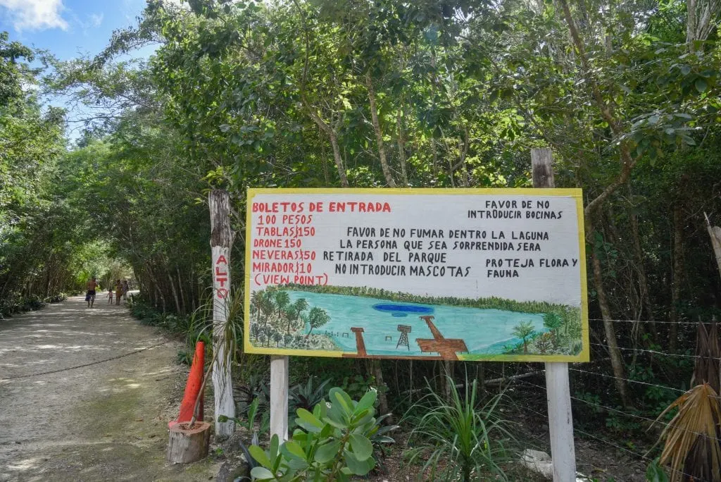 Laguna-Kaan-Luum-Tulum-sign