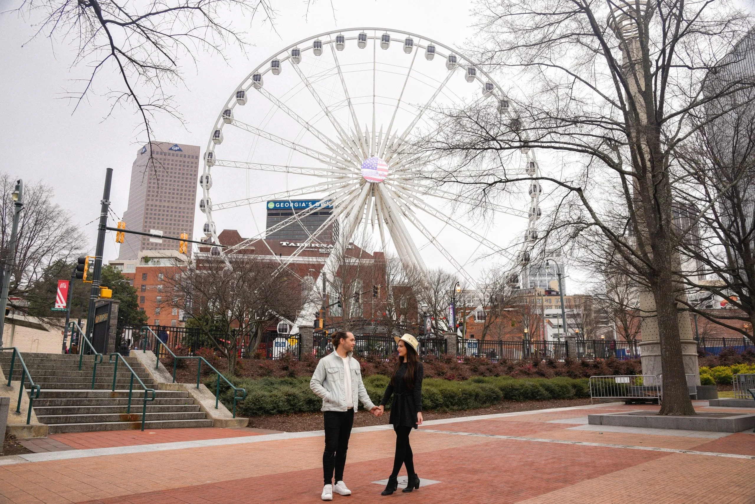 romantic-things-to-do-in-atlanta-Skyview-Ferris-Wheel