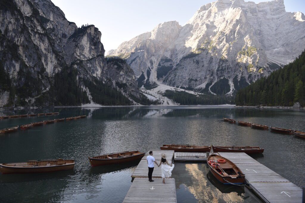 Lago di Braies Romantic Things to do in Dolomites