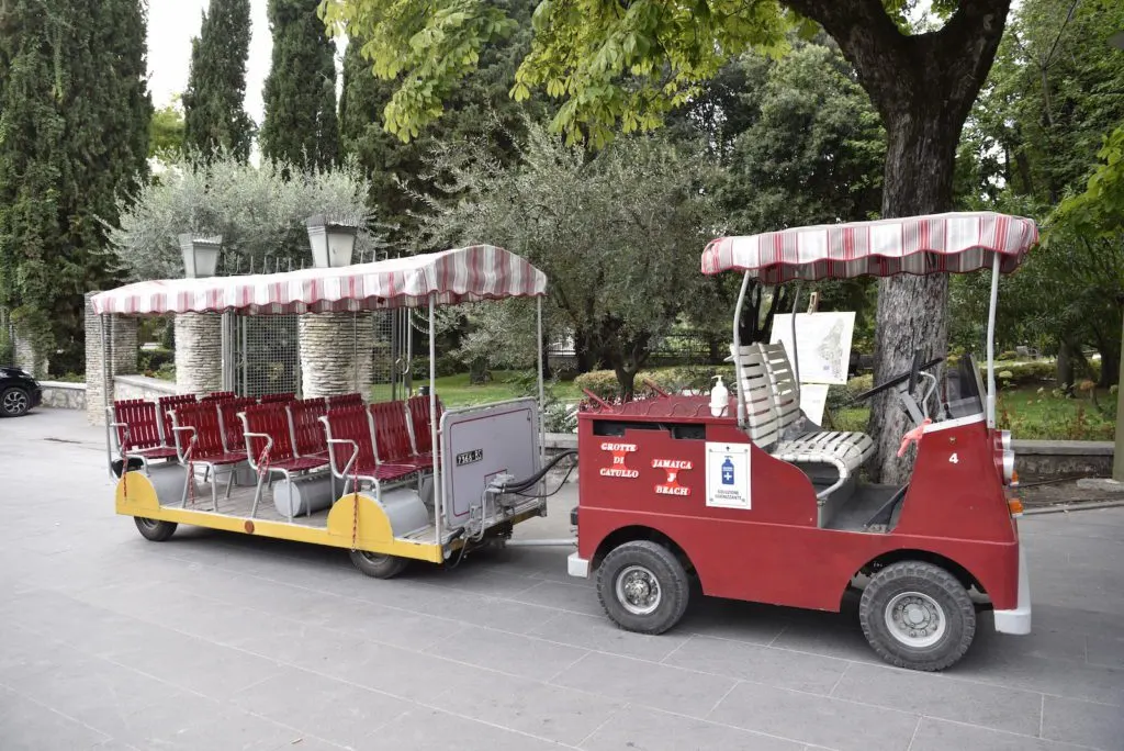 Sirmione beach transport