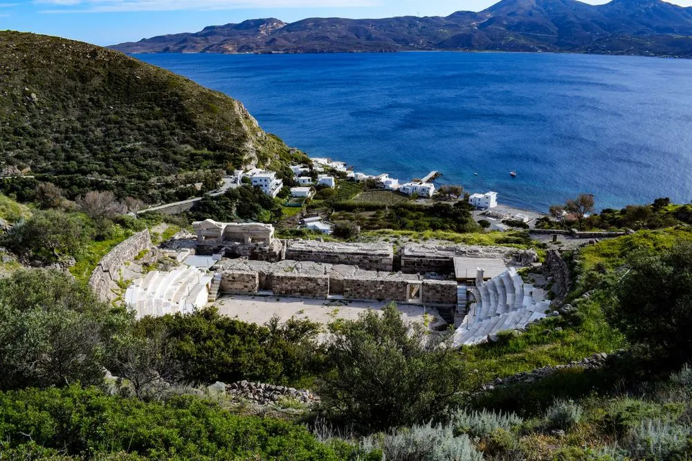 ancient theatre of milos