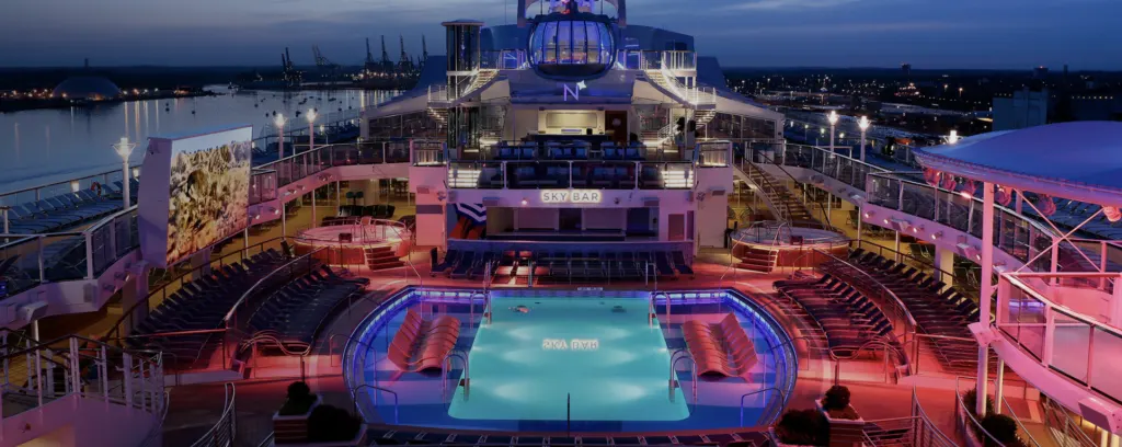Royal Caribbean's Anthem of the Seas best cruises for young partying