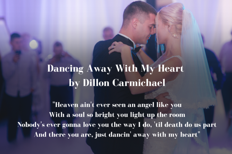 Dillon lyrics first dance song