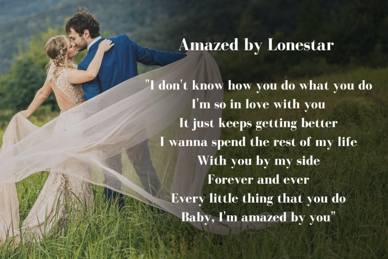 lonestar lyrics first dance song