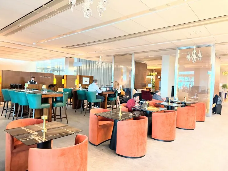 BA concord lounge review