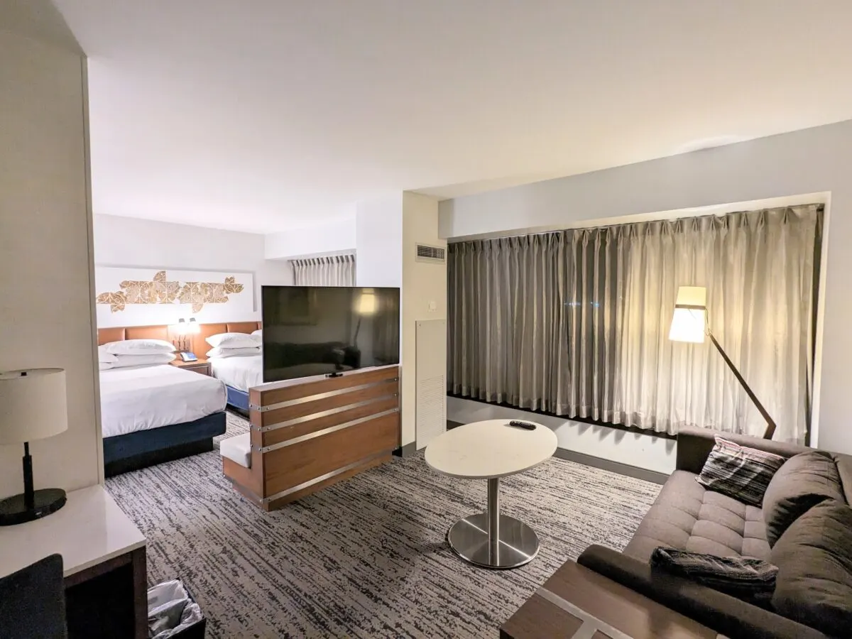 HILTON FAIRFAX romantic getaway washington dc